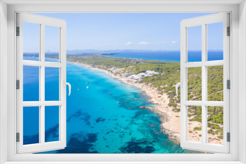 Fototapeta Naklejka Na Ścianę Okno 3D - Sunrise and noon in Formentera ... any time is good in paradise !!!