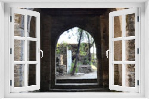 Fototapeta Naklejka Na Ścianę Okno 3D - Historical Fort Building Of Sujanpur H.P India