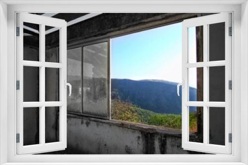 Fototapeta Naklejka Na Ścianę Okno 3D - view from window