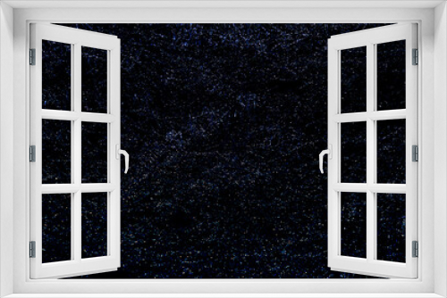 Fototapeta Naklejka Na Ścianę Okno 3D - Abstract black fantasy background, color glitter star points on black background.