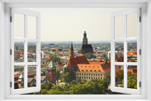 Fototapeta Naklejka Na Ścianę Okno 3D - Panoramic view of Wroclaw. Poland