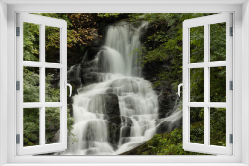 Fototapeta Naklejka Na Ścianę Okno 3D - A waterfall in central Ireland