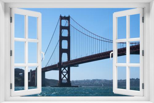 Fototapeta Naklejka Na Ścianę Okno 3D - Golden Gate bridge in California