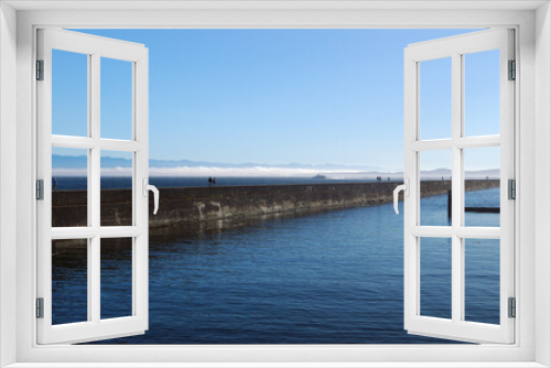 Fototapeta Naklejka Na Ścianę Okno 3D - Ogden point breakwater Victoria Harbour