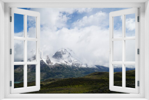 Fototapeta Naklejka Na Ścianę Okno 3D - パタゴニアの景色　チリ/パイネ国立公園
