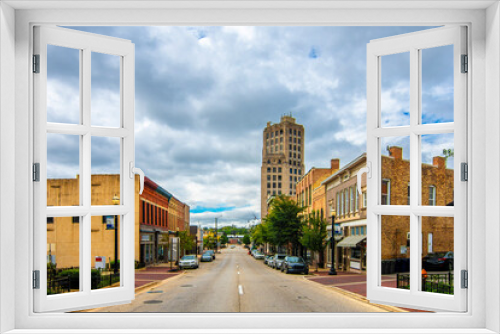 Fototapeta Naklejka Na Ścianę Okno 3D - Elgin Town street view in Elgin Town of Illinois.