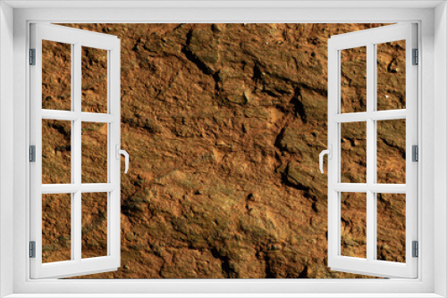 Fototapeta Naklejka Na Ścianę Okno 3D - Brown wall abstract natural stone texture. Background for packaging and design. Stone wall pattern.