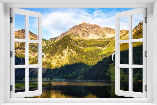 Fototapeta Naklejka Na Ścianę Okno 3D - Majestic Lakes - Vilsalpsee / Traualpsee