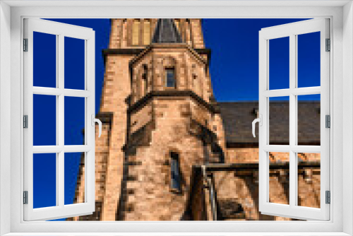 Fototapeta Naklejka Na Ścianę Okno 3D - Sylvestrikirche Wernigerode
