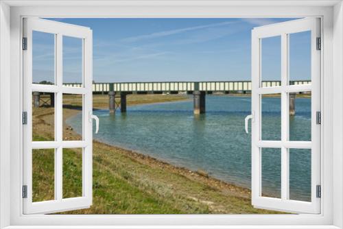 Fototapeta Naklejka Na Ścianę Okno 3D - Shoreham railway bridge, Sussex, England