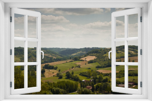 Fototapeta Naklejka Na Ścianę Okno 3D - Countryside in the Tarn area of France