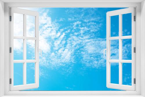 Fototapeta Naklejka Na Ścianę Okno 3D - Beautiful blue sky clouds for background.