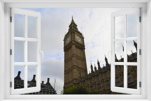 Fototapeta Naklejka Na Ścianę Okno 3D - Big Ben and Clock Tower