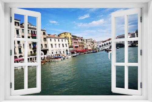 Fototapeta Naklejka Na Ścianę Okno 3D - Lagune von Venedig, Italien