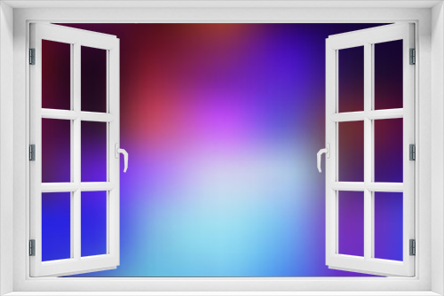 Fototapeta Naklejka Na Ścianę Okno 3D - Light Blue, Red vector glossy abstract backdrop.