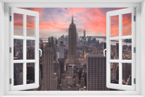 Fototapeta Naklejka Na Ścianę Okno 3D - New York, United States 