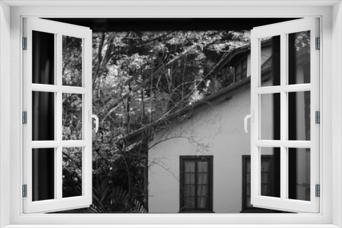 Fototapeta Naklejka Na Ścianę Okno 3D - 窓から見える風景