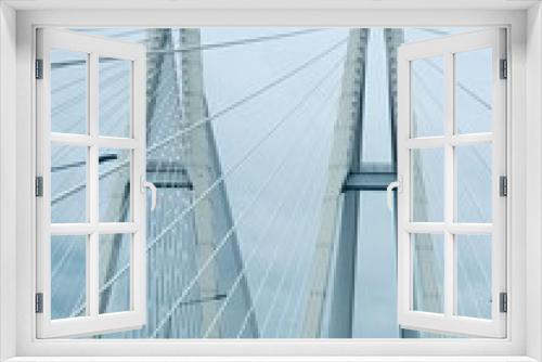 Fototapeta Naklejka Na Ścianę Okno 3D - bridge in the city