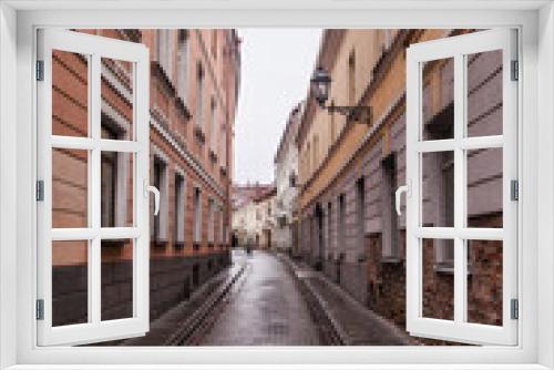 Fototapeta Naklejka Na Ścianę Okno 3D - Street