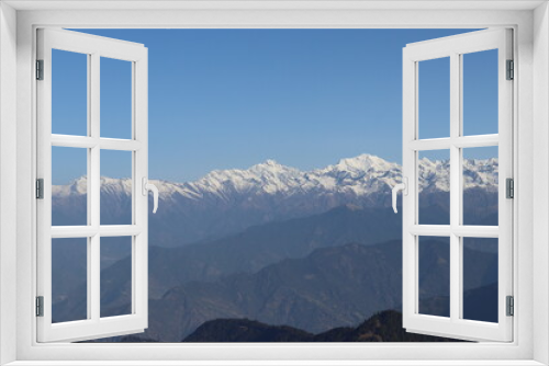 Fototapeta Naklejka Na Ścianę Okno 3D - Mountains of Uttarakhand 