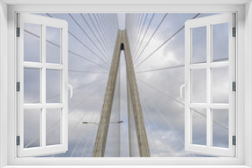 Fototapeta Naklejka Na Ścianę Okno 3D - Cuarto Puente sobre el Canal de Panama