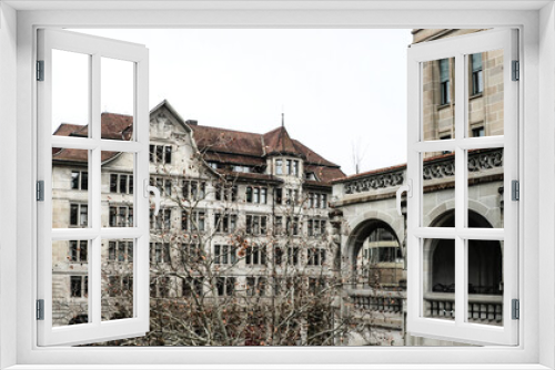 Fototapeta Naklejka Na Ścianę Okno 3D - historische Gebäude