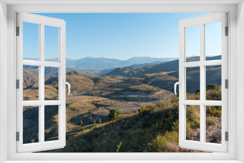 Fototapeta Naklejka Na Ścianę Okno 3D - Mountainous landscape in southern Spain