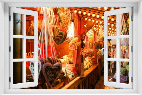 Fototapeta Naklejka Na Ścianę Okno 3D - weihnachtsmarkt