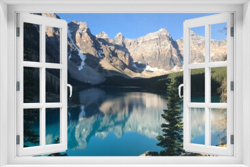 Fototapeta Naklejka Na Ścianę Okno 3D - Lake Louise