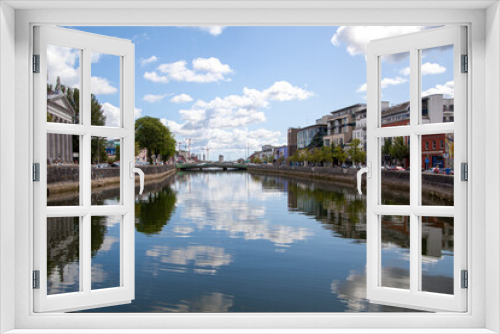 Fototapeta Naklejka Na Ścianę Okno 3D - River Lee in Cork