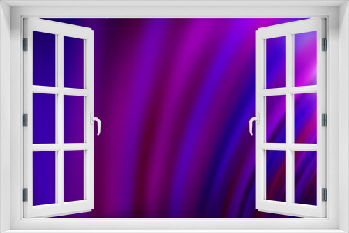 Fototapeta Naklejka Na Ścianę Okno 3D - Light Purple vector background with curved circles. Geometric illustration in marble style with gradient. The best blurred design for your business.