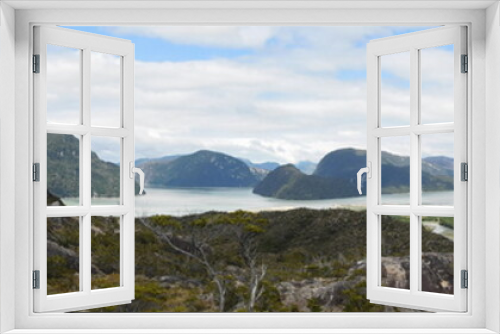 Fototapeta Naklejka Na Ścianę Okno 3D - Carretera austral