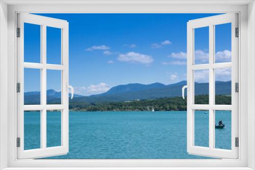 Fototapeta Naklejka Na Ścianę Okno 3D - Lac de Montbel, Ariège