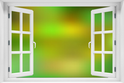 Light Green, Yellow vector colorful blur background.