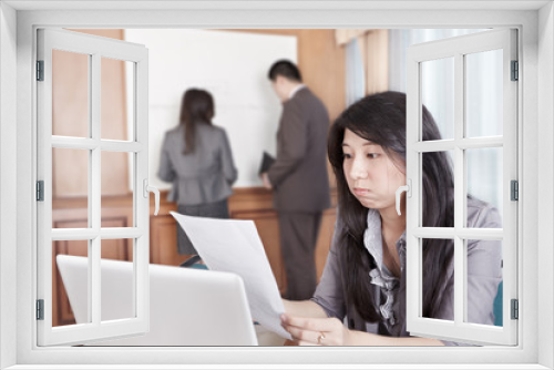 Asian businesswoman in the office