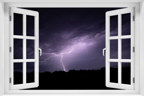 Fototapeta Naklejka Na Ścianę Okno 3D - lightning