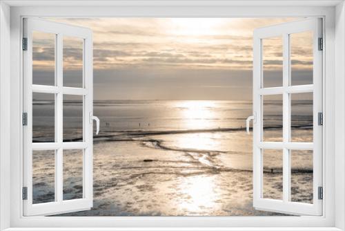 Fototapeta Naklejka Na Ścianę Okno 3D - Wadden Sea by Dorum-Neufeld