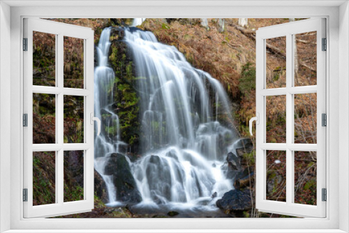 Fototapeta Naklejka Na Ścianę Okno 3D - Winter am Feldberg Fahler Wasserfall