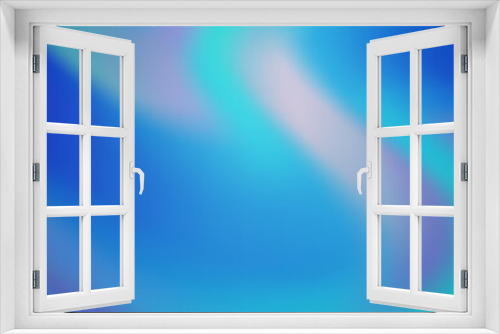 Fototapeta Naklejka Na Ścianę Okno 3D - Light BLUE vector blurred and colored background.