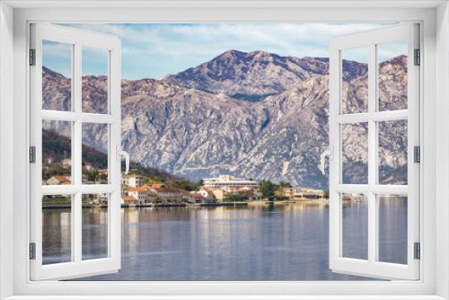 Fototapeta Naklejka Na Ścianę Okno 3D - Bucht von Kotor, Montenegro