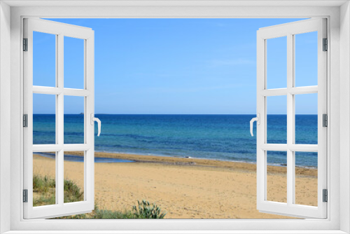 Fototapeta Naklejka Na Ścianę Okno 3D - Strand auf Korfu