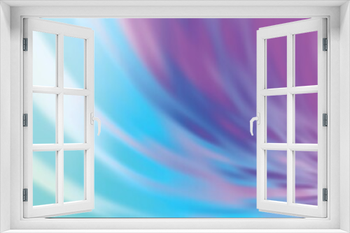Light Pink, Blue vector blurred bright template.