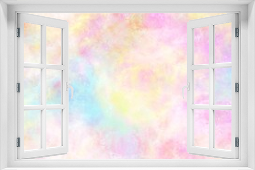 Fototapeta Naklejka Na Ścianę Okno 3D - Background texture pastel woman fashion illustration. Abstract backgrounds yellow pink purple blue color. Looks like sky rainbow. Gradient card for wallpaper, print, poster textile. Texture for design