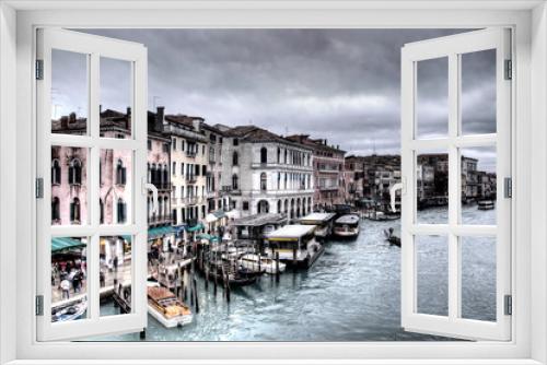 Fototapeta Naklejka Na Ścianę Okno 3D - Venice buildings