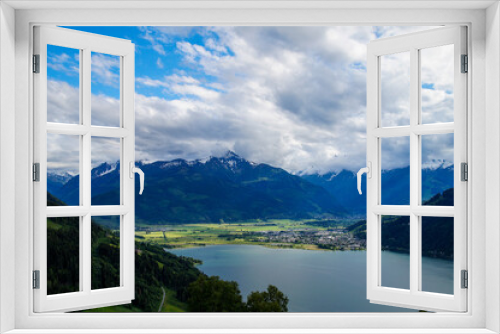 Fototapeta Naklejka Na Ścianę Okno 3D - Zell am see, austria
