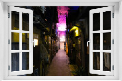Fototapeta Naklejka Na Ścianę Okno 3D - 昭和の街並み
