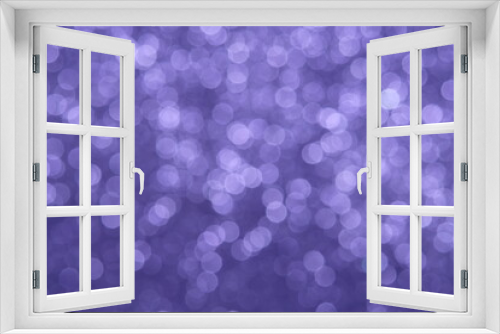 Purple color of bokeh glitter light background. Image photo