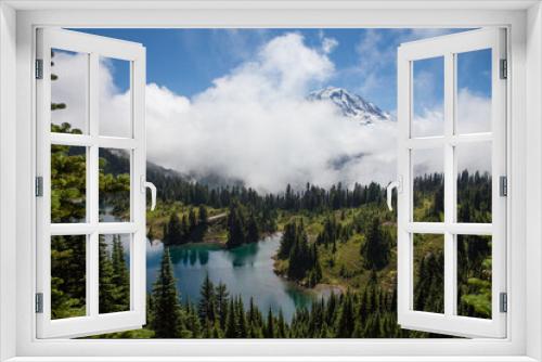Fototapeta Naklejka Na Ścianę Okno 3D - Mount Rainier
