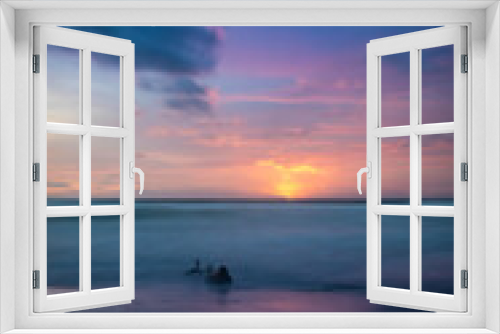 Fototapeta Naklejka Na Ścianę Okno 3D - Sunset
