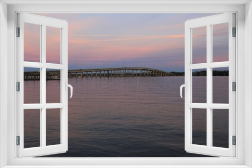 Fototapeta Naklejka Na Ścianę Okno 3D - Bridges  in Florida provide picturesque travels